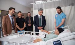 Rektör Kuyrukluyıldız’dan Hastalara Geçmiş Olsun Ziyareti