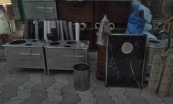 Tercan'da kış hazırlıkları başladı, sobalar satışa çıkarıldı