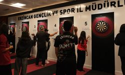 Erzincan'da Dart İl Birinciliği Müsabakaları Başladı