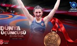 Milli Güreşçi Elmira Yasin Dünya Üçüncüsü Oldu!