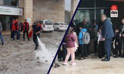 Erzincan Gençlik Merkezinde Yangın Tatbikatı Gerçeği Aratmadı