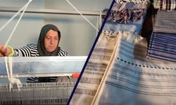 Kemaliye’de Gazenne Kumaşı Geleneği Yaşatılıyor