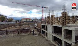 Erzincan Merkez Çarşısında Adeta Bir Şehir Yükseliyor