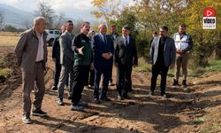 Arazi Toplulaştırma Projesinde Altyapı Çalışmaları Devam Ediyor
