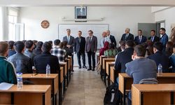 Rektör Kuyrukluyıldız Refahiye MYO’yu Ziyaret Etti