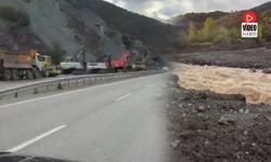 Erzurum-Erzincan Kara Yolunda Taşkın Mesaisi