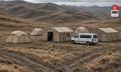 Erzincan Yaylalarında Çadırları Sel Suları Bastı