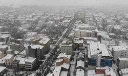 Bitlis’te kartpostallık kar görüntüleri