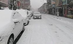 Elazığın İlçeleri̇nde Kar Yağışı Etki̇li̇ Oldu