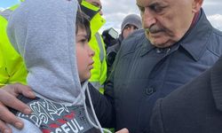 Binali Yıldırım Deprem Bölgesinde