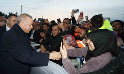 Cumhurbaşkanı Erdoğan, Doğanşehir’de konteyner kenti ziyaret etti