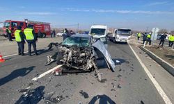 Elazığ’da trafik kazası: 1 ölü, 4 yaralı