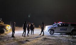 Mahsur kalan 3 kişi kurtarıldı