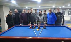 Muş’ta depremzedeler yararına bilardo turnuvası düzenlendi