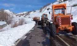 Tunceli’de kapatılan yol, yeniden trafiğe açıldı