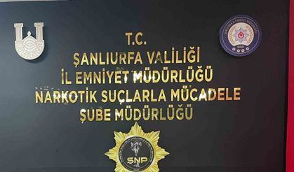 Şanlıurfa’da uyuşturucu operasyonu: 4 gözaltı