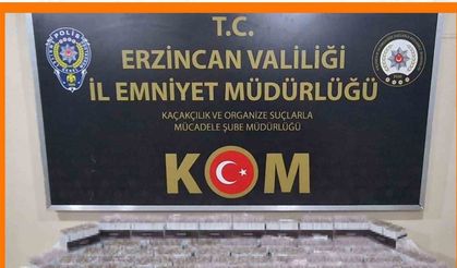Erzincan’da 27 Bin Makaron Ele Geçirildi