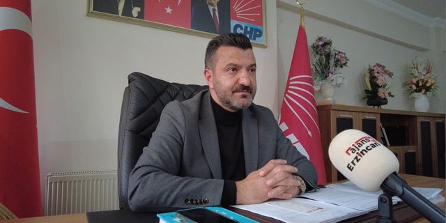 CHP İl Başkanı Topçu; “Erzincan’da 2-0 Yapacağız”
