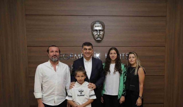 Fadıloğlu, Fenerbahçe’ye transfer olan Beril’i ağırladı