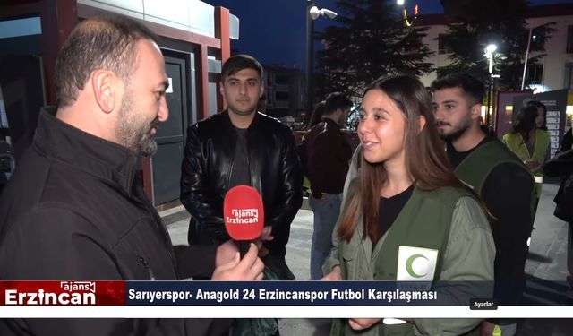 Anagold24 Erzincanspor - Sarıyerspor Maç Röportajları