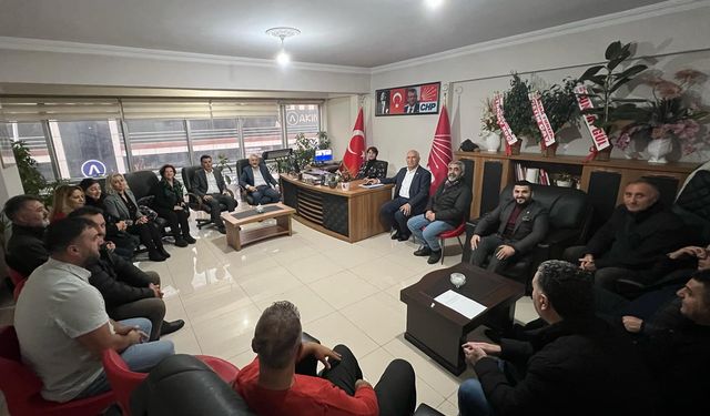 CHP Yeni Yönetimi İlk Toplantısını Yaptı