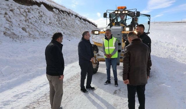 Kars’ta 4 köy yolu ulaşıma kapalı
