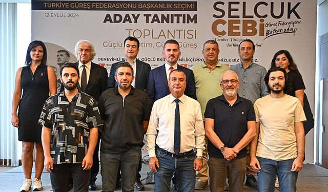 Selçuk Çebi Güreş Federasyonu Başkanlığına Adaylığını Açıkladı