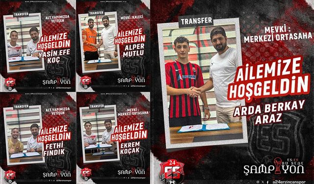 Transferde Son İmzalar