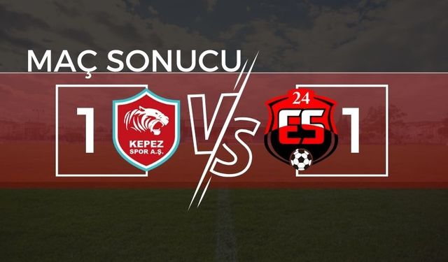 Erzincanspor 1 Dakika Daha Dayanamadı; 1-1