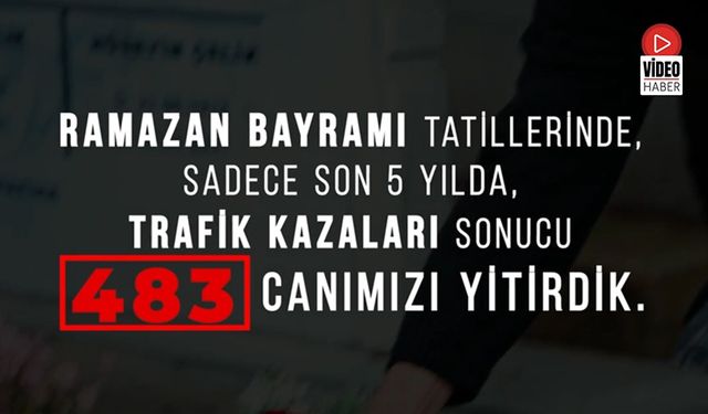 Erzincan Valiliği'nden Bayram Öncesi Hayati Trafik Uyarısı