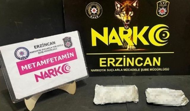 Erzincan’da Uyuşturucu Operasyonu