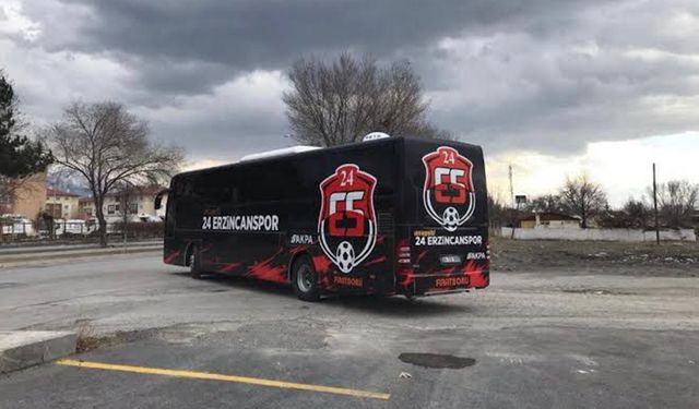 Erzincanspor’un Otobüsüne İcra Şoku!