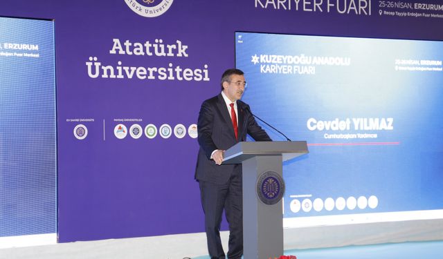 Cumhurbaşkanı Yardımcısı Yılmaz ve Son Başbakan Yıldırım Erzincan’a Geldi