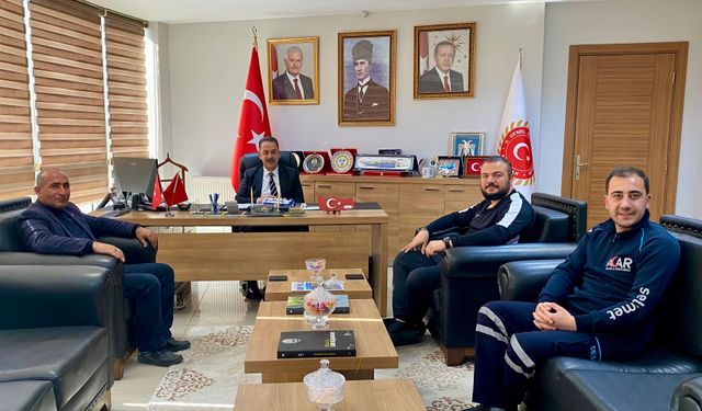 Ajans Erzincan ve ACAR Derneğinden İL Özel İdaresine Ziyaret