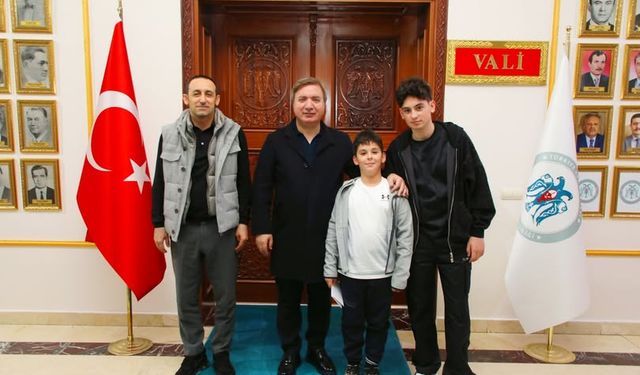 GSB Daire Başkanı Mumcu'dan Vali Aydoğdu'ya Ziyaret