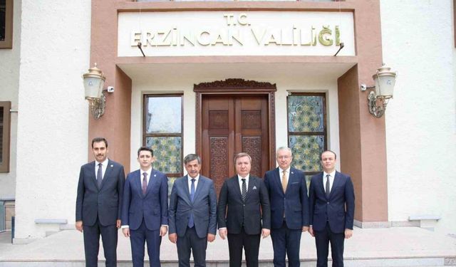 Ataması Yapılan Kaymakamlardan Veda Ziyareti