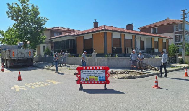 Fen İşleri Müdürlüğünden Yoğun Mesai