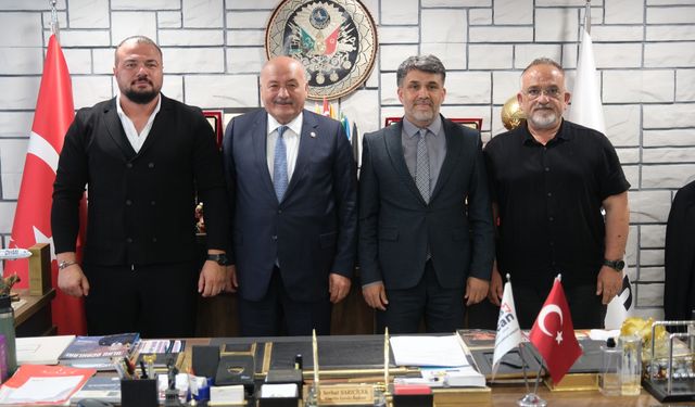 Ak Parti Milletvekili Karaman ve İl Başkanı Kabadayı’dan Ajans Erzincan’a Ziyaret