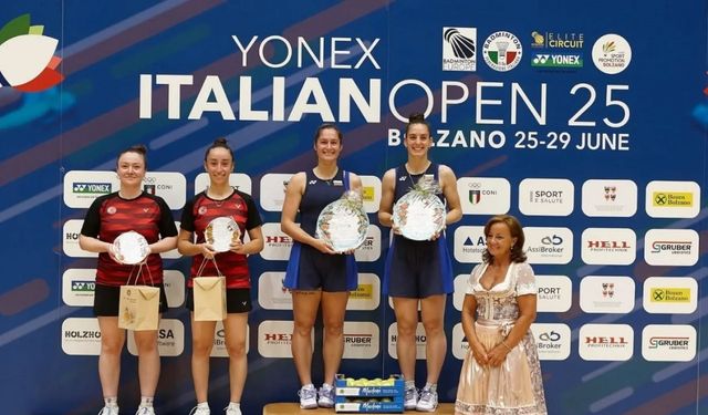 Erzincan Badminton takımı İtalya’dan Madalya İle Döndü
