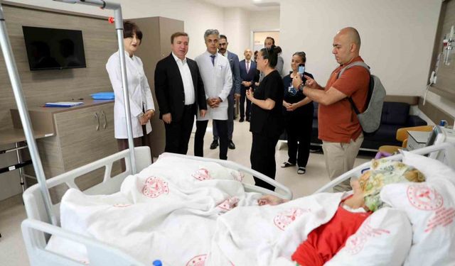 Vali Aydoğdu'dan Hastane Ziyareti