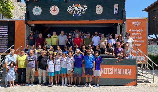 “Kemaliye Fest” Maraton Koşusu Ödül Töreni Düzenlendi