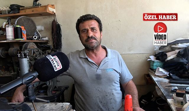 40 Yıllık Ayakkabı Tamircisi; “Biz Son Nesiliz”