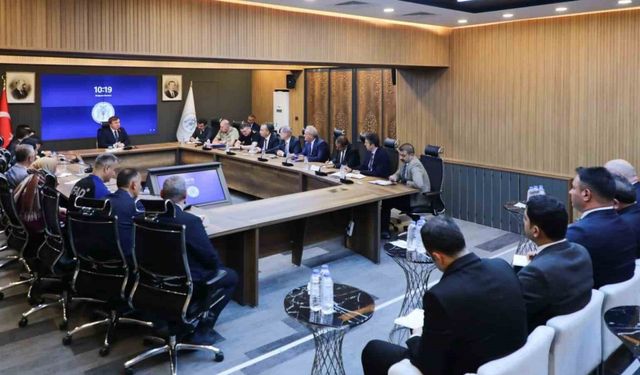 Erzincan'da  Birim Amirleri Toplantısı Düzenlendi