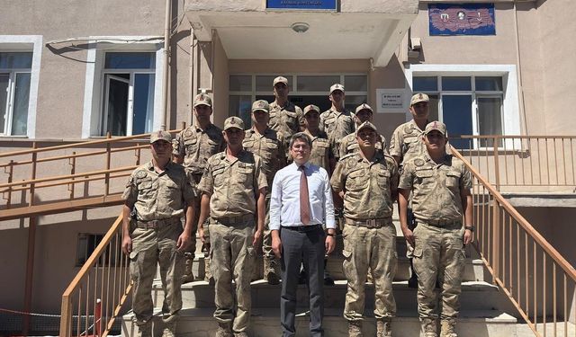 Kaymakam Arıkan Başpınar Karakolunda İncelemede Bulundu
