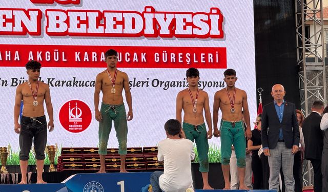 Erzincanlı Güreşçiler Karakucak’ta da Başarılı