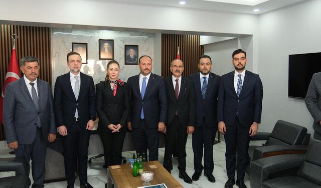 MHP Genel Merkez Heyeti Ziyaretlerde Bulundu