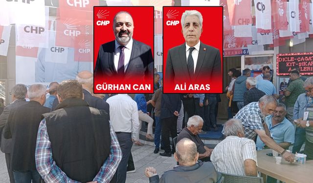 CHP'de Merkez İlçe Başkanı Ali Aras mı, Gürhan Can mı Olacak?