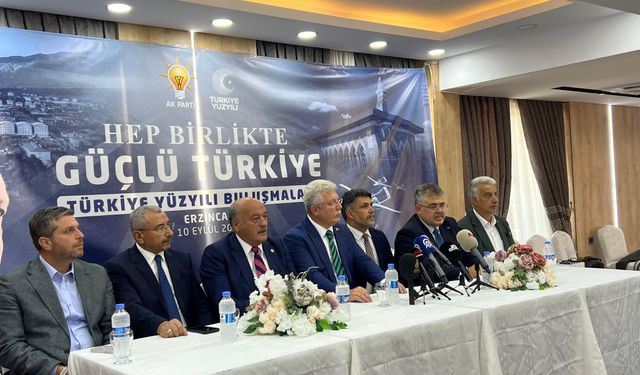 Ak Parti’den Erzincan’da 2025 Türkiye Yüzyılı Programı