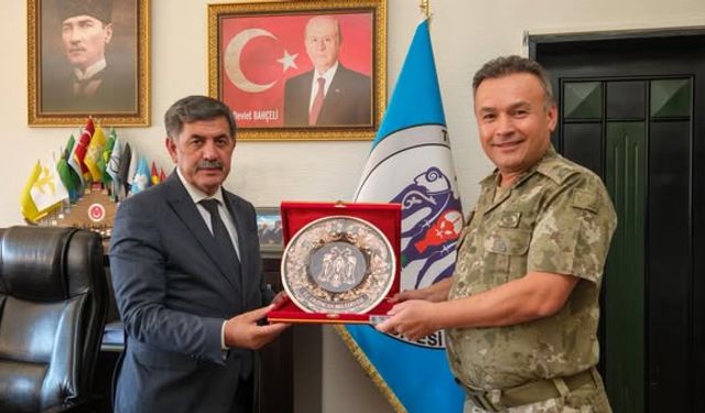 Akkaş Paşa’dan Başkan Aksun’a Ziyaret