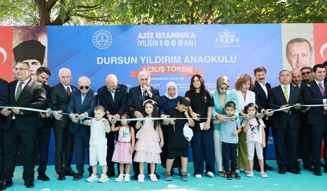 Dursun Yıldırım Anaokulu’nun Açılışı Yapıldı